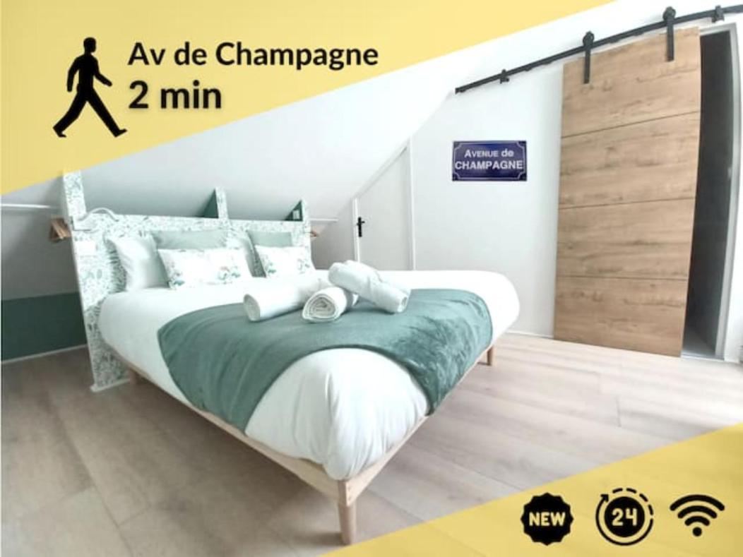에페르네이 #Seasons. 2' From Av Champagne. Design Cocoonig. New 아파트 외부 사진